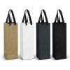 Wine Ribbon Handle Bag Black